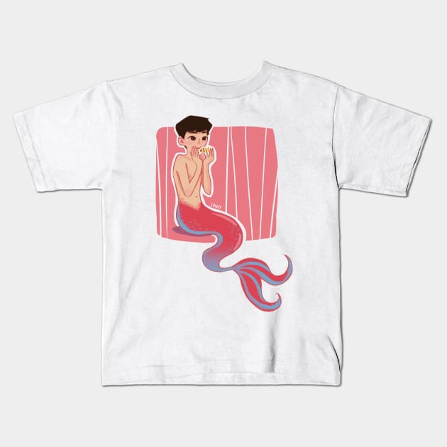 junmyeon Kids T-Shirt by lowiy